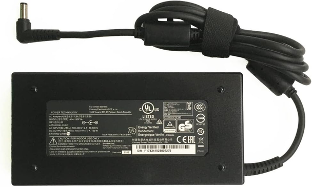 150W MSI compatible laptop charger 19.5V 7.7A AC adapter with power cable