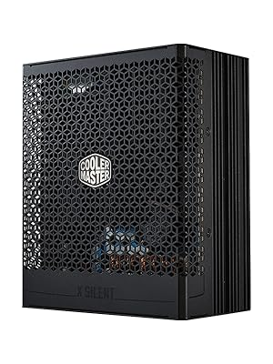 Cooler Master X Silent Edge Platinum 1100W Fanless ATX 3.1 PSU | MPS-B001-AZBP
