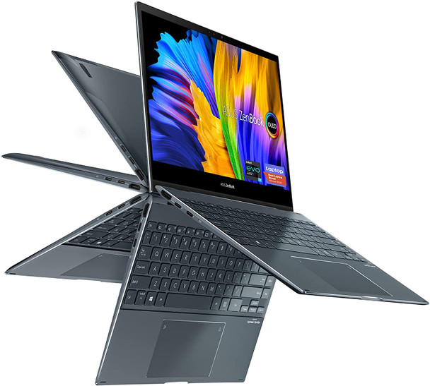 ASUS ZenBook Flip I7-1165G7/16/1TB SSD Win10 13.3" OLED FHD Touch Screen Ultra Slim Laptop