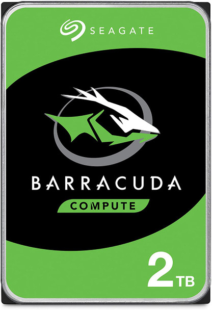 Seagate BarraCuda 2TB Internal Hard Drive HDD – 3.5 Inch SATA 6 Gb/s 7200 RPM 64MB Cache for Computer Desktop PC Laptop | ST2000DM006