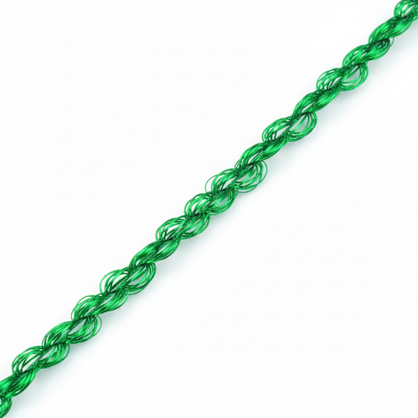 Twisted Rope Garland - Emerald Green | ALXJ-8091