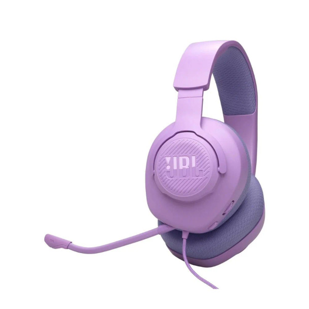 JBL Quantum 100 M2 Wired Over-Ear Gaming Headphones - purple