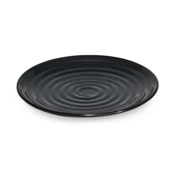 A.N.F. Melamine Round Plate 7010/ 10.25" Black | INM-7010