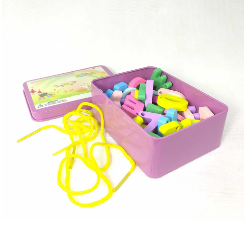 Threading Letters Educational Toy | 86-33L