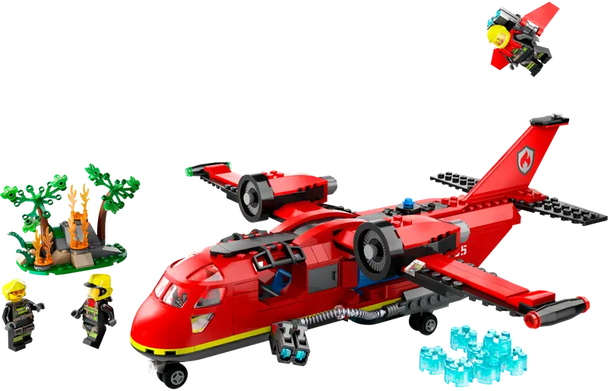 LEGO 60413 Fire Rescue Plane - City Rescue Aircraft Building Set | 60413