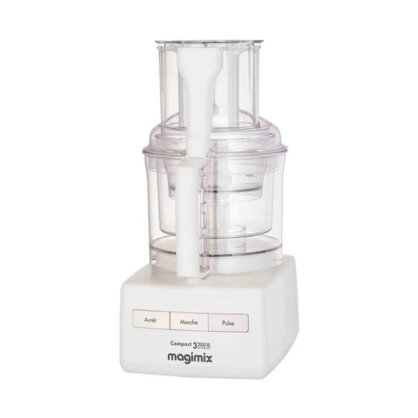 Magimix Food Processor 2.6L 650W White | 3200