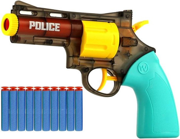 Jayfun 2-in-1 Soft Bullet & Water Gun - Police Edition | 648-54