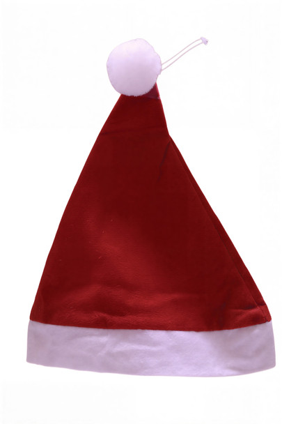 Classic Santa Hat -Red with White Trim | AL2393