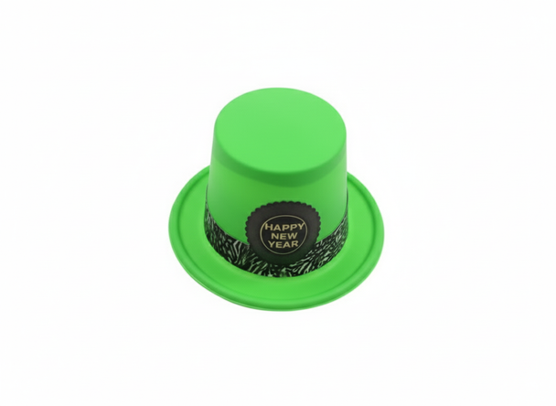 Neon Happy New Year Party Hat - Green | AL1836