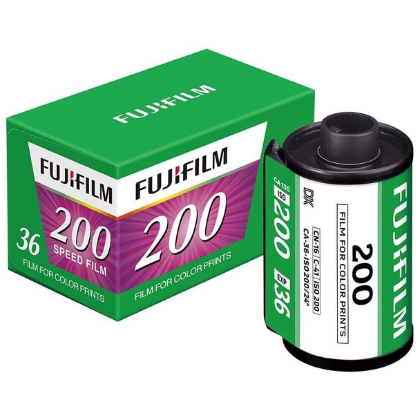 FUJIFILM C200 Color Negative Film 35mm (135) - 36 Exposures - ISO 200 | FUJFMA13536