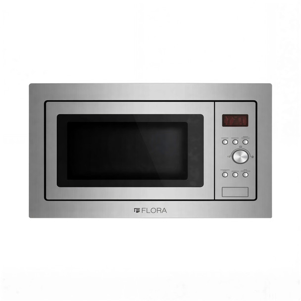 FLORA Microwave Built-in 25 Litres Inox | FLBMW6-AG25B-X