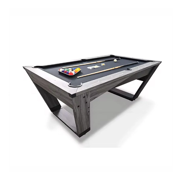 Pool Table 8 FT Modern Style New Edition Light Black Cloth