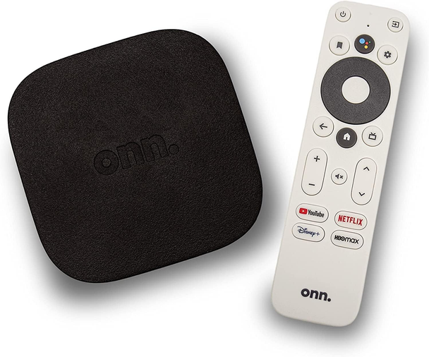 ONN. Google TV 4K Streaming Box | ONN-110125667