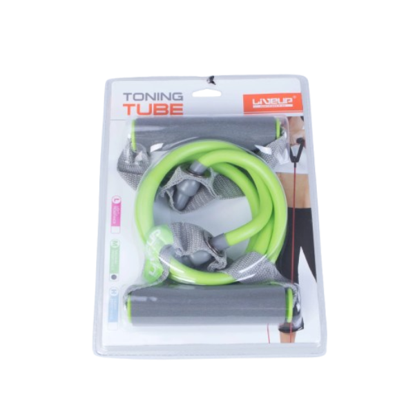 Toning Tube Exercise Resistance Band - Light Green