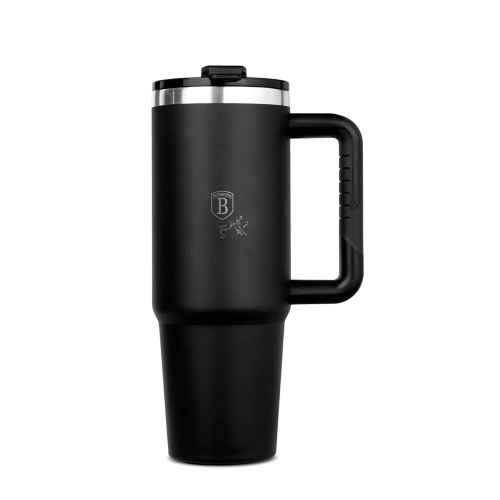 Berlinger Haus Thermo Mug, 1L, Matte Black Collection | 8833BH