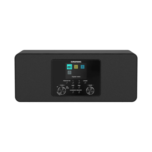 GRUNDIG 2.0 DAB+ Digital Radio Alarm Function, Auto Sleep | DTR4600BLK