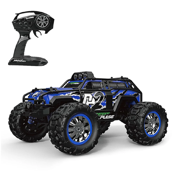 Max Pulse 4WD High-Speed RC Off-Road Truck - Dark Blue | HB-ZG1802