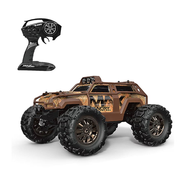 Max Pulse 4WD High-Speed RC Off-Road Truck - Brown | HB-ZG1802