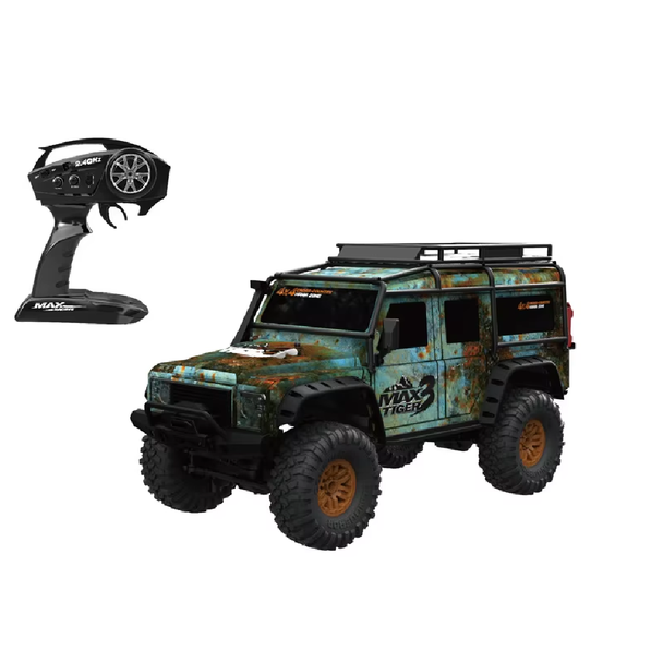 World of Toys Max 4x4 Tiger 1:10 Scale 4WD RC Rally Off-Road Truck | HB-IP1001