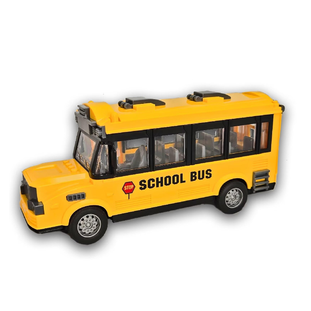 RC School Bus with LED Night Lighting Effect | HT240