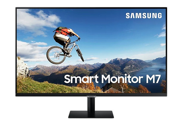 Samsung 32" LED Smart Monitor with Speaker, Wifi, Bluetooth and Remote Controle | LS32AM700UMXZN