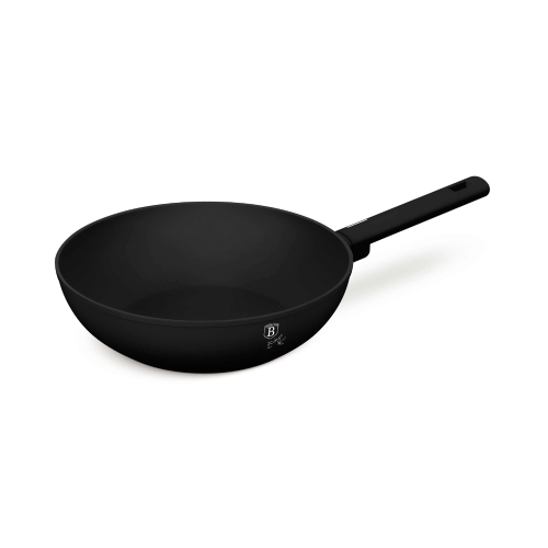 Berlinger Haus Wok 28 cm – Matte Black | BH/8180