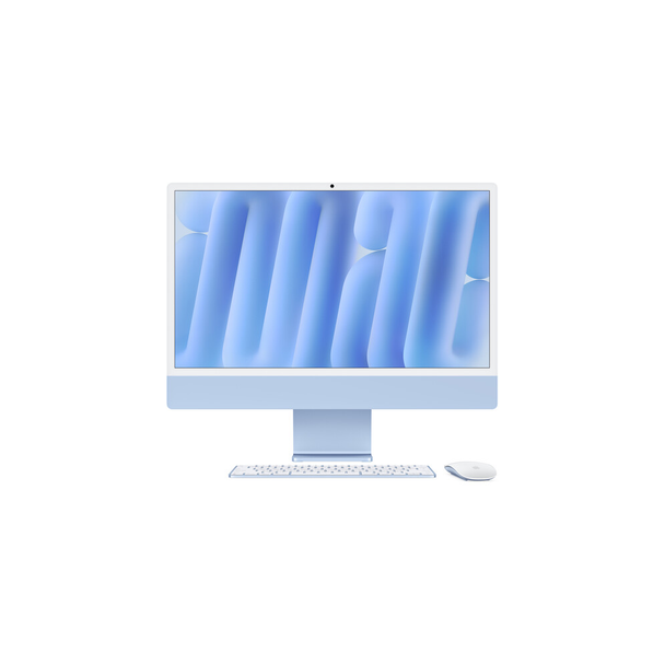 Apple iMac 24" All-in-One Desktop - M4 Chip - RAM 24GB - SSD 1TB - 10-Core GPU - Blue | Z1EQ000AL