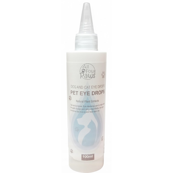 All For Paws Pet Eye Cleaner Drops - Natural Eye Care Solution, 100ml