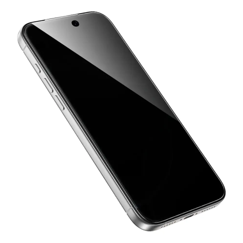 Green Lion 9H Steve Privacy Screen Protector, iP 17 Pro - Black Edge/Privacy | GN9HSPY17PBK