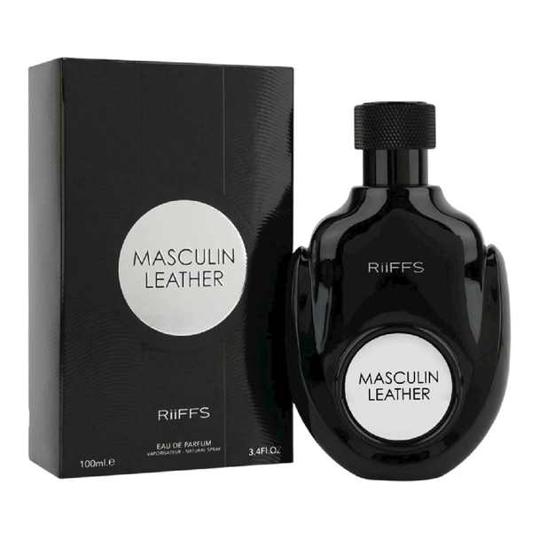 Riiffs Masculin Leather Eau de Parfum for Men – 100ml