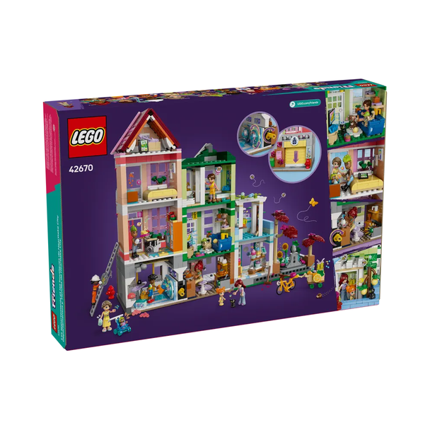 LEGO Heartlake City Apartments and Stores - Set - LEGO Friends Building Kit | 42670