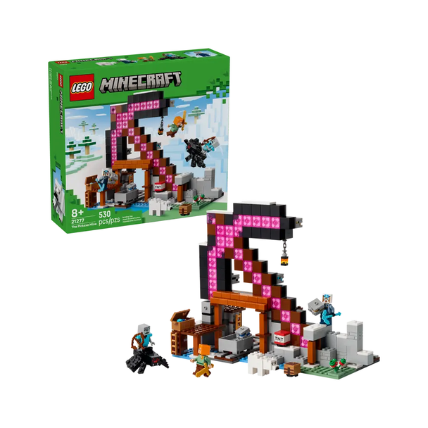 LEGO The Pickaxe Mine - LEGO Minecraft Building Kit | 21277