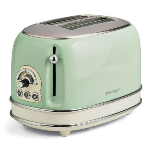 Ariete Vintage Toaster 2 Slice 815W - Green | 0155/14