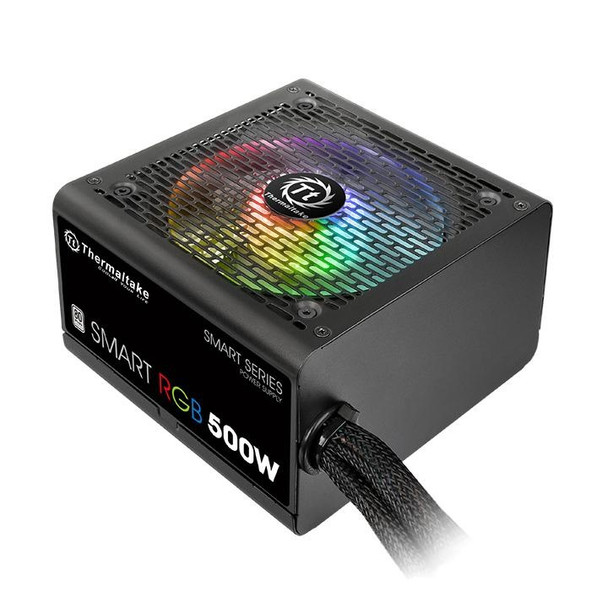 Thermaltake Smart RGB 500W (230V) Smart Series 80 PLUS® 230V Standard Certified APFC PSU | PS-SPR-0500NHSAWE-1