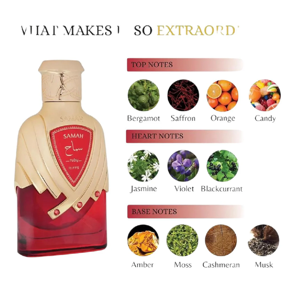 Riiffs Samah Ruby Eau de Parfum – 100ml