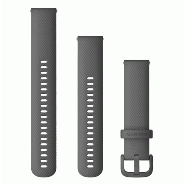 Garmin Quick Release Bands (20 mm) Shadow Gray | 010-13021-00