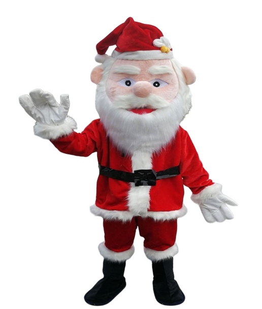 Santa Claus Mascot Costume - Full Body Christmas Character Suit | AL1201