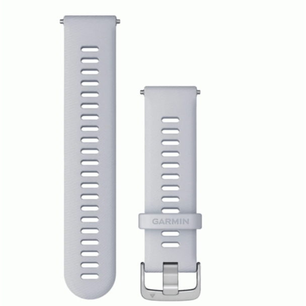 Garmin Quick Release Bands 22 mm Whitestone with Silver Hardware | 010-11251-3B