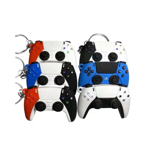 PS5 Controller Keychain - red/black