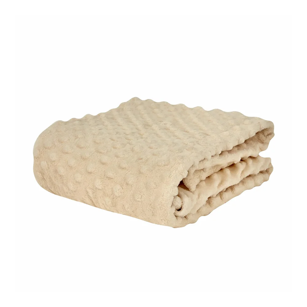 Karaca Baby Lily Blue Bud Blanket - 90 × 110 cm Soft Baby Blanket | 200.22.14.0324