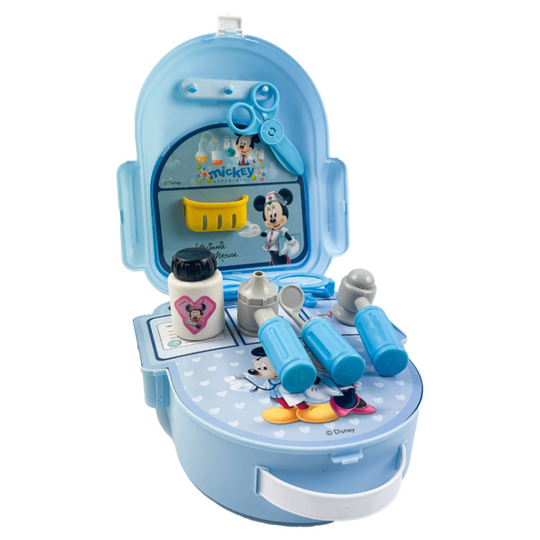 Disney Minnie Mouse Nurse Beauty Playset Backpack – Blue | 530-3
