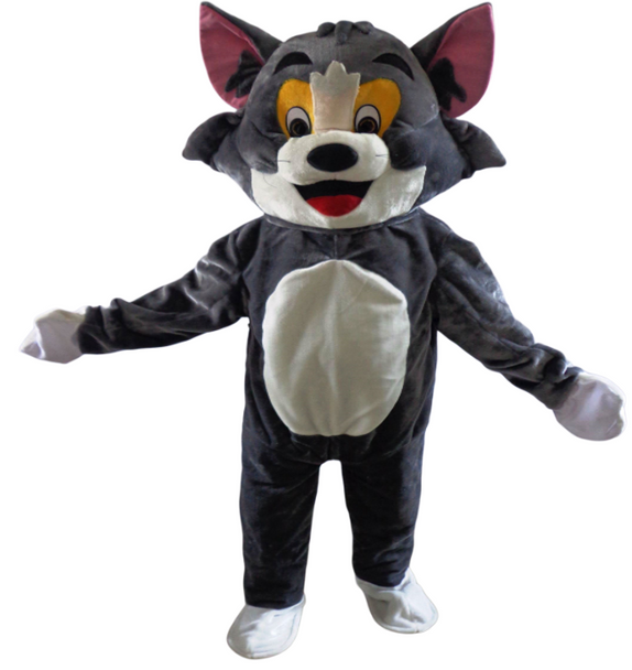 Cartoon Cat Mascot Costume - Full Body Character Suit | AL1209