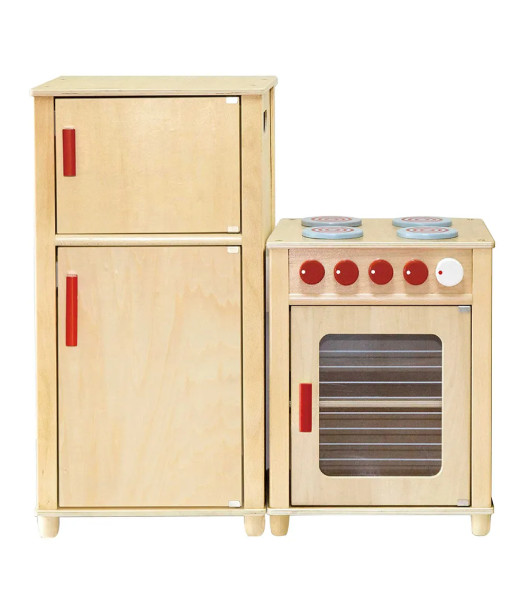 VIGA Kids Wooden Kitchen Set - Educational Pretend Play Kitchen | 50997-2/2FSC