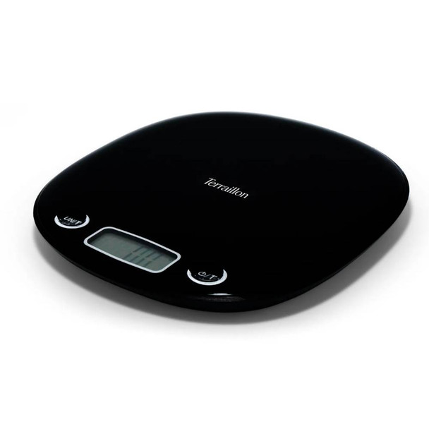 Terraillon Macaron+ Noir Intense – Premium Digital Kitchen Scale | 15249