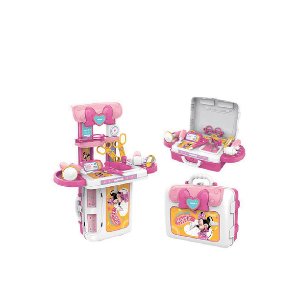 Minnie Mouse Foldable Beauty Dresser & Carry Case Play Set | EODS008-975A
