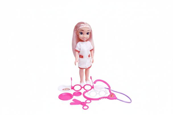 Doctor Playset Fashion Doll with Medical Accessories | GL100446