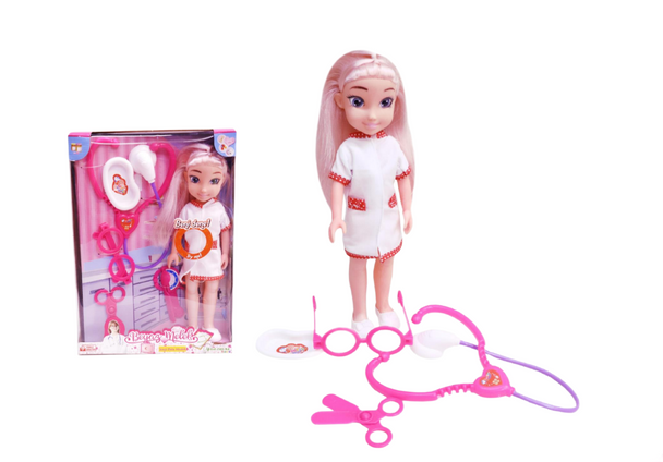 Doctor Playset Fashion Doll with Medical Accessories | GL100446