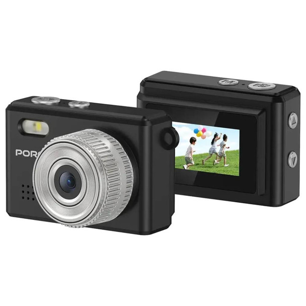Porodo Lifestyle Snap & Go Mini Digital Camera - Black | PD-ETK06-BK