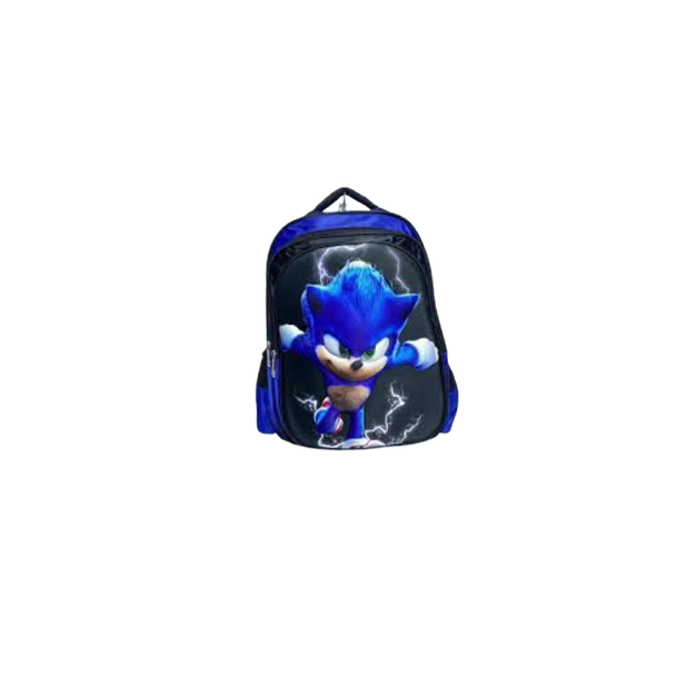 Kids School Backpack – Sonic the Hedgehog Lightning Design | 372-2