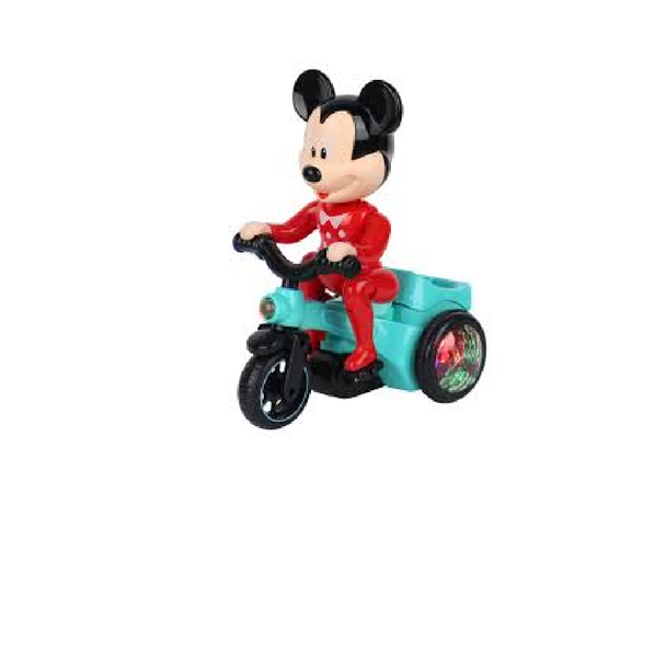 Mickey Mouse Electric Tricycle with Lights & Music – Red | AL148